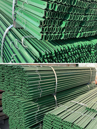 Triangular Iron Fence Post Solid Y-Type Pointed Steel Pipe for Garden and Breeding Support