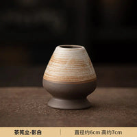 Japanese Matcha Whisk Holder Ceramic Stand for Tea Ceremony