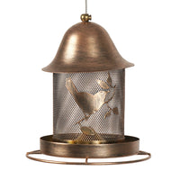 Outdoor Metal Bird Feeder Squirrel-Proof Hummingbird Feeder for Wild Birds