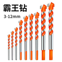 Multi-functional Triangle Drill Bit Set for Tile Concrete Metal Brick Wall Drilling