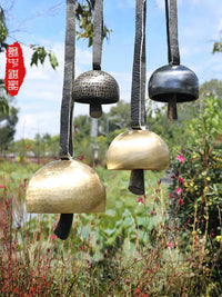 Handmade Brass Camel Bell Wind Chime for Garden and Home Decor