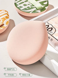 Japanese 100-Point Makeup Sponge Set - Ultra-Soft, Non-Absorbent, Wet/Dry Foundation Applicator