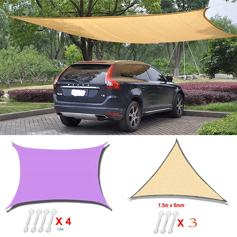 Outdoor Waterproof Oxford Cloth Sun Shade Sail for Patio Garden Pool