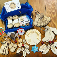 Christmas Blank Yarn Pegs for Knitting and Sewing