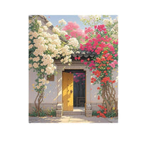 DIY Digital Oil Painting Kit Spring Floral Design for Home Decor and Gifts
