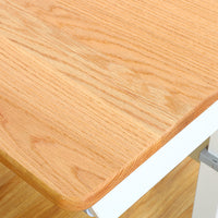 Solid Wood Tabletop Panel for Dining, Study, or Office Desk - Beechwood/Rubberwood