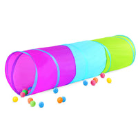 Kids' Indoor Crawling Tunnel for Sensory Integration and Climbing Training