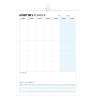Large Wall Calendar Planner, Weekly & Monthly Schedule Organizer for Home & Office, Study & Goal Tracking