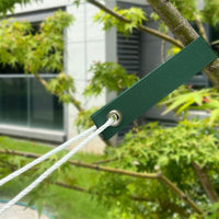 Garden Tree Tie Straps for Seedling Support and Wind Protection, Nylon Tree Fastening Belt with Eyelets