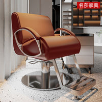 Hydraulic Swivel Reclining Barber Chair for Salon Styling and Hairdressing