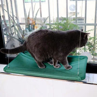 Large Suction Cup Cat Hammock Window Mounted Removable Washable Cat Bed Pet Hammock for Cats