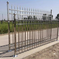 Stainless Steel Outdoor Garden Fence Panel for Yard and Community Walls