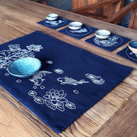DIY Embroidery Kit for Tea Coasters and Placemats - Beginner-Friendly Craft Set