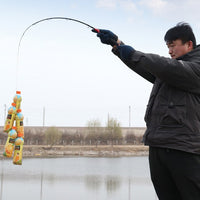 Telescopic Raft Fishing Rod with Soft Tail and Titanium Alloy Tip