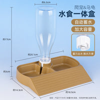 Reptile Water and Food Bowl with Bottle for Turtles, Lizards, Geckos, Chameleons, and Snakes