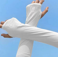 Unisex UV Protection Cooling Arm Sleeves for Outdoor Activities