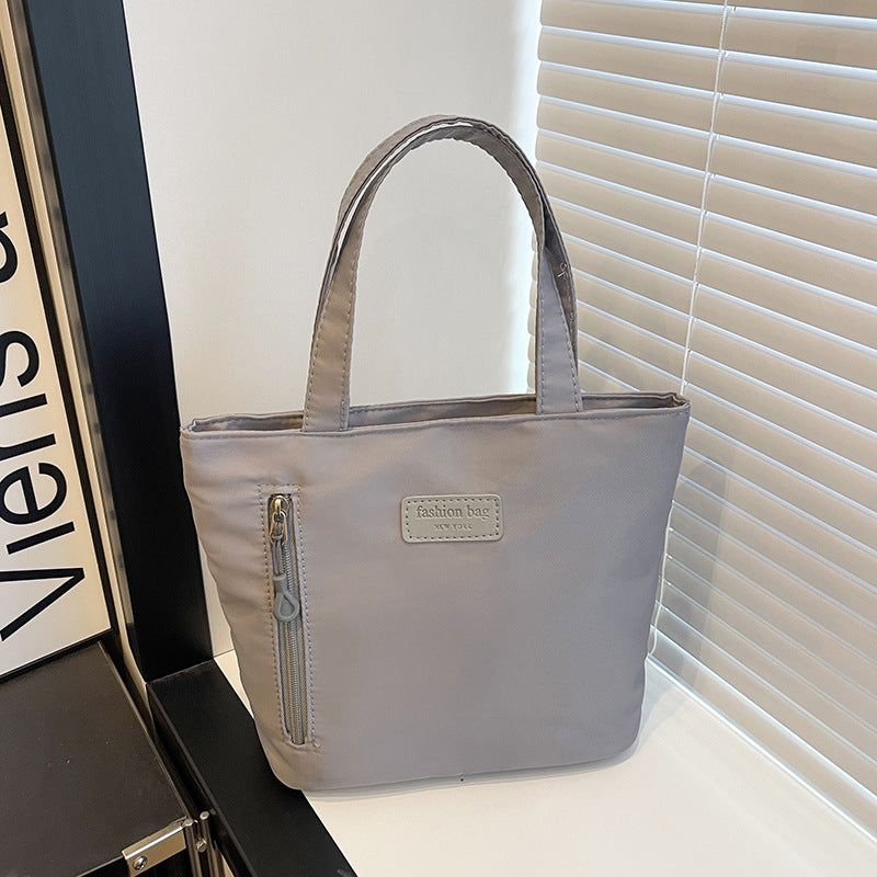 Women's Waterproof Nylon Tote Bag for Commute and Lunch, Lightweight Mommy Bag
