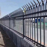Zinc Steel Fence Panel for Residential, Industrial, and Garden Security