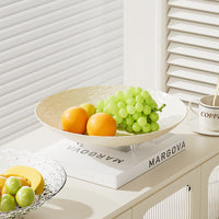 Clear Large Capacity Food Grade Fruit and Snack Serving Tray