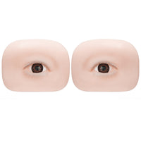Eyelash Extension Training Mannequin Head with 3D/5D Practice Lashes