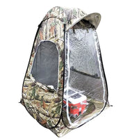 Automatic Pop-Up Fishing Tent, All-Season Windproof Waterproof Sunshade Shelter for Outdoor Camping & Ice Fishing