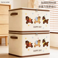 Foldable Large Capacity Clothes Storage Box for Quilts and Clothing