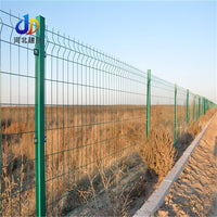 PVC Coated Welded Wire Mesh Fence for Garden, Highway, and Enclosure