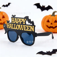 Halloween Happy Party Glasses Bat Black Frame Eyeglasses