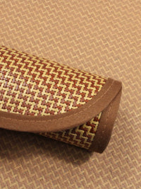 Pet Cooling Mat for Dogs and Cats, Rattan or Bamboo Weave Summer Pad, Chew-Resistant Kennel Mat