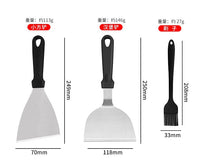 Griddle Accessories Kit, Flat Top Grill Utensil Set for Blackstone and Camp Chef, Enlarged Spatula BBQ Tools