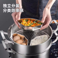 Stainless Steel Sector Steaming Rack for Rice Cookers and Pots