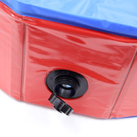 Foldable Pet Swimming Pool & Bath Tub for Outdoor Water Play