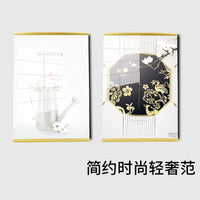 Acrylic Wall-Mounted Certificate Photo Frame for A4 Documents and Artwork Display, Punch-Free Installation