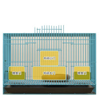 Foldable Metal Poultry Cage for Chicks Quails Pigeons Ducks