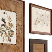 French Vintage Style Living Room Decorative Oil Painting with Walnut Frame