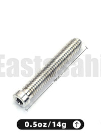 FURY Billiard Cue Weight Bolt System for Nine-Ball Cues, Balance Adjustment Accessory with Cap