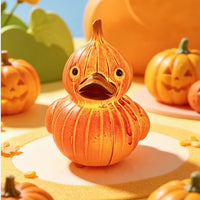 Novelty Luminous Duck Resin Ornament for Festive Decor