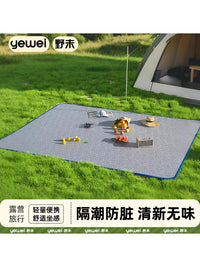 Double-Sided Aluminum Film Moisture-Proof Picnic Mat for Outdoor Camping and Dormitory Beds