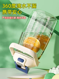 2000ml Large Capacity Water Bottle with Straw, High Temperature Resistant, for Fitness and Sports