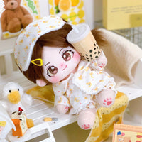 Cotton Doll Clothes Set for 10cm/20cm Dolls, Star Picking or Puppy Themed Outfits with Accessories