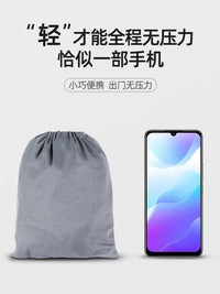 Portable Inflatable U-Shaped Travel Pillow for Neck Support