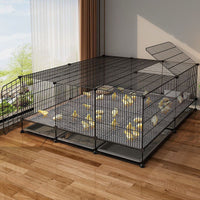 Chick Brooder Cage with Feeder and Waterer for Quail Ducklings