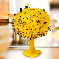 Fruit Fly Trap Indoor Killer for Small Flying Insects, Kitchen Gnat and Bug Catcher, Sticky Ball Lure