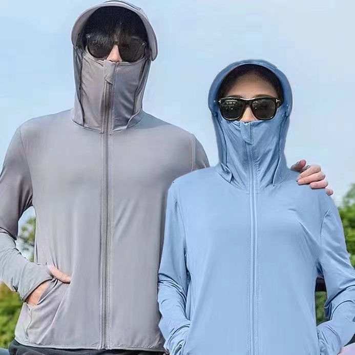 Unisex Breathable Sun Protection Jacket for Outdoor Activities