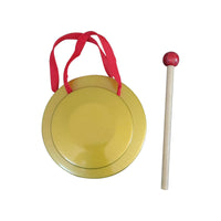 Mini Copper Gong Cymbals for Kids, Percussion Instrument for Early Education and Performance
