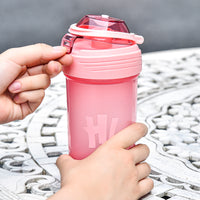Shake Cup for Students and Athletes, Thickened Anti-Fall Protein Shaker Bottle, Large Capacity Portable Water Bottle
