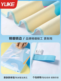 Kids' Quick-Dry Hooded Beach Towel Poncho for Swimming and Bathing