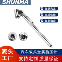 Dual Head Tire Pressure Gauge Pen for Car Accessories, 10-120 PSI