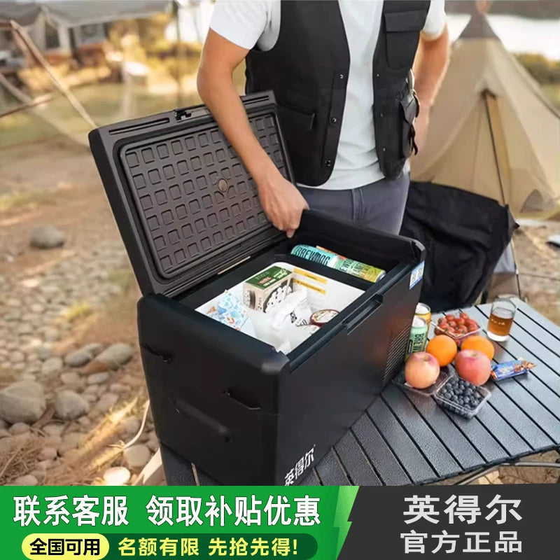 Indel B FC20/25L Dual-Zone Portable Car Refrigerator 12V/24V/220V