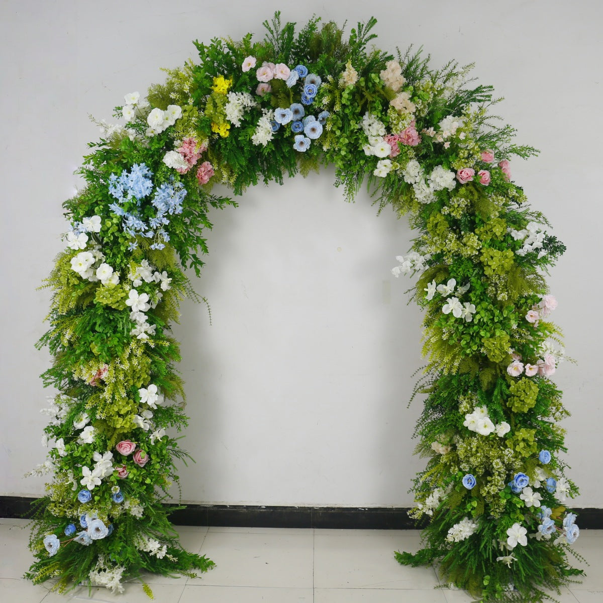 Monet Garden Style Green Wedding Arch Kit for Outdoor Engagement & Event Decor